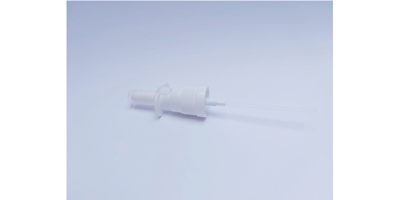 Nasal spray pump, DIN 18