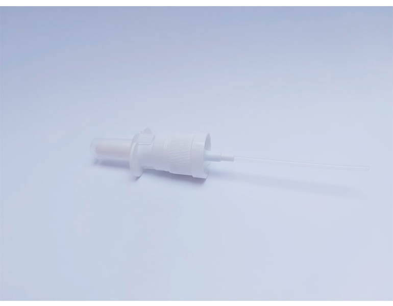 Nasal spray pump, DIN 18